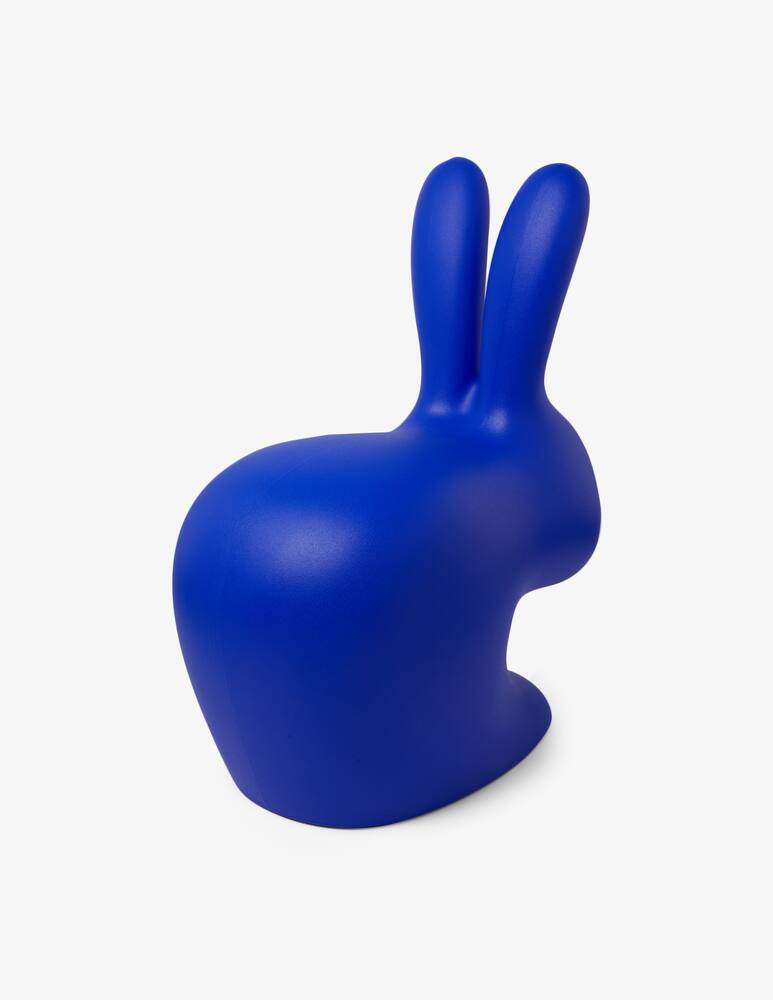 Qeeboo Sgabello Rabbit Blu Elettrico - immagine 2 Qeeboo Sgabello Rabbit Blu Elettrico - immagine 2