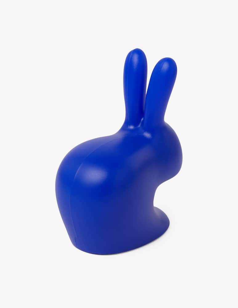 rinascente Qeeboo Fermaporta Rabbit Blu Elettrico
