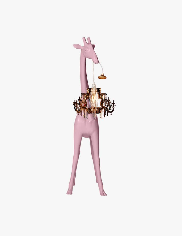 Qeeboo Giraffe in love XS Pink - immagine 3 Qeeboo Giraffe in love XS Pink - immagine 3