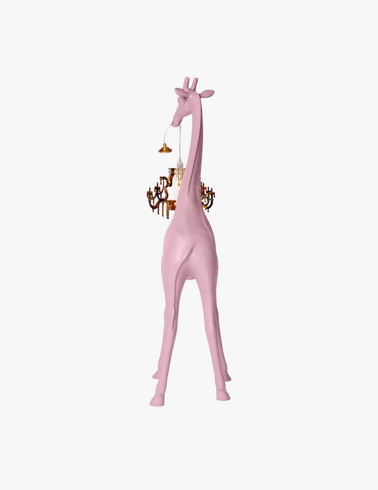 Qeeboo Giraffe in love XS Pink - immagine 4 Qeeboo Giraffe in love XS Pink - immagine 4