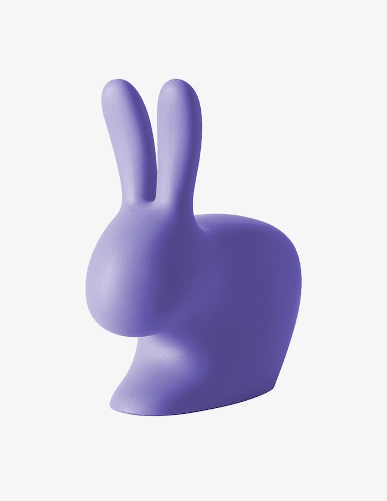 Qeeboo Rabbit XS Blue Violet - immagine 1 Qeeboo Rabbit XS Blue Violet - immagine 1