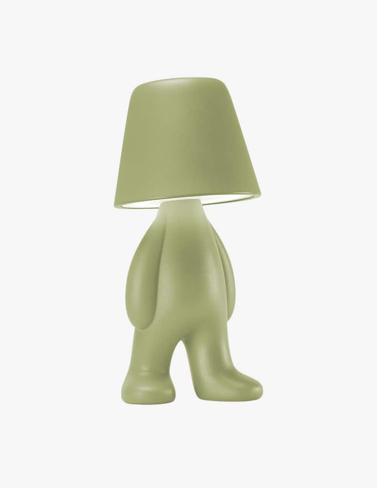 Qeeboo Bigger Brother Lampada Da Tavolo Verde - immagine 3 Qeeboo Bigger Brother Lampada Da Tavolo Verde - immagine 3