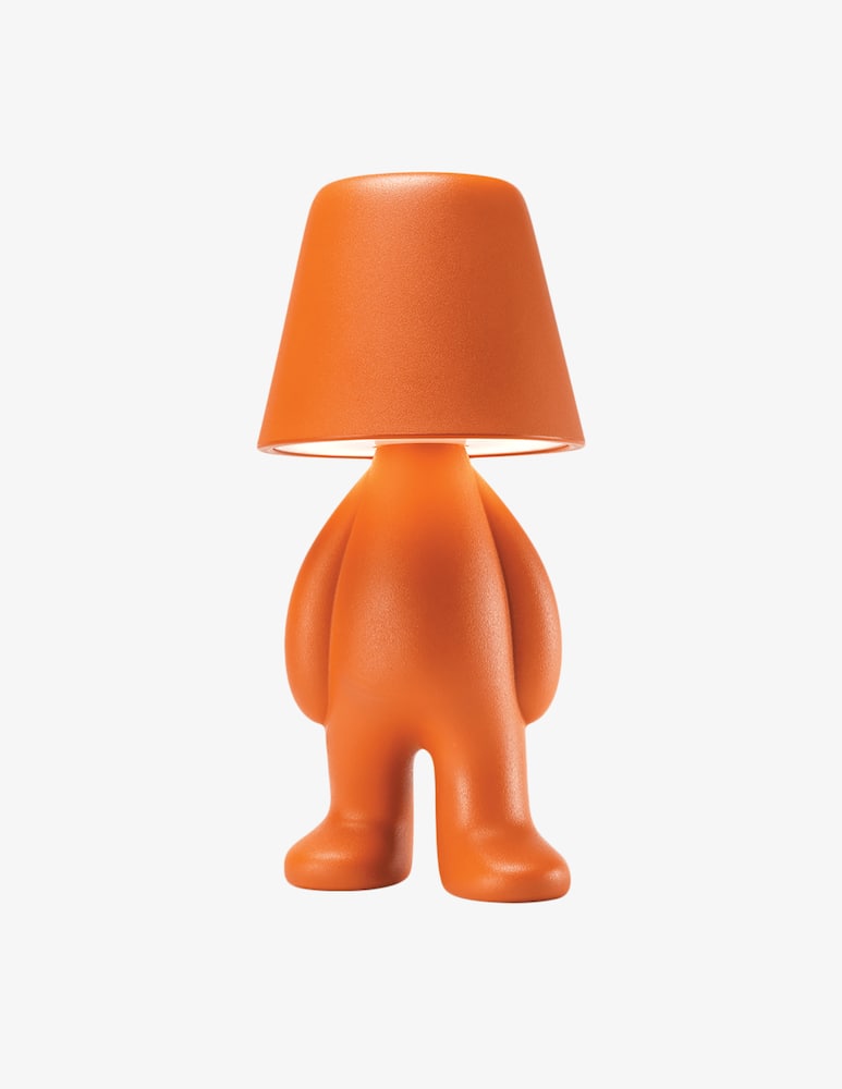 Qeeboo Bigger Brother Lampada Da Tavolo Arancio Scuro - immagine 1 Qeeboo Bigger Brother Lampada Da Tavolo Arancio Scuro - immagine 1
