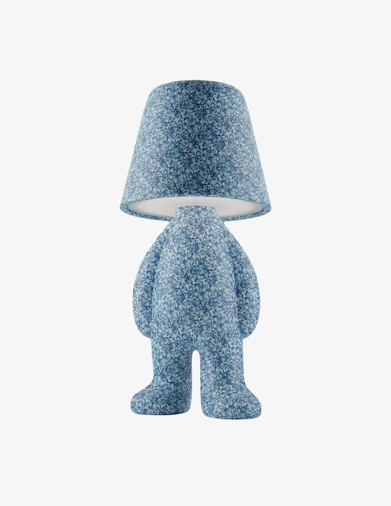 Qeeboo Bigger Brother Lampada Da Tavolo Mix Blu - immagine 1 Qeeboo Bigger Brother Lampada Da Tavolo Mix Blu - immagine 1
