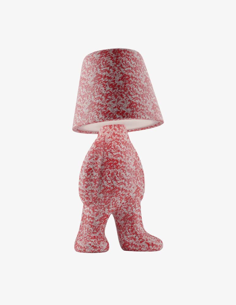Qeeboo Bigger Brother Lampada Da Tavolo Mix Rossa - immagine 3 Qeeboo Bigger Brother Lampada Da Tavolo Mix Rossa - immagine 3