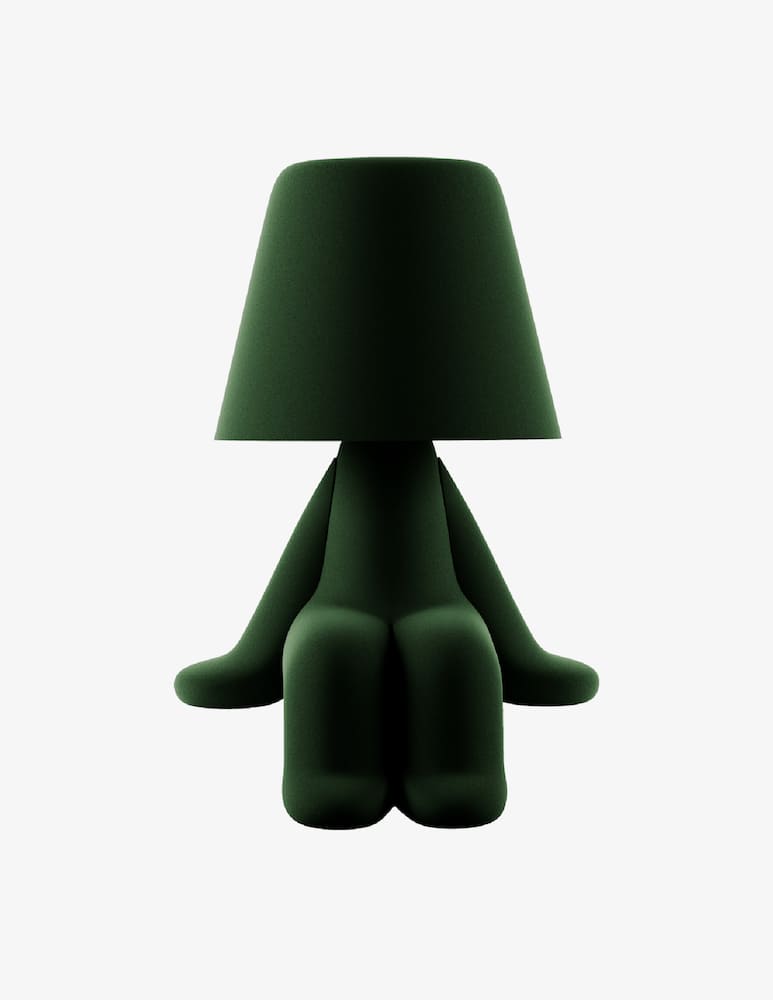 rinascente Qeeboo Sweet Brothers Sam Velvet Finish