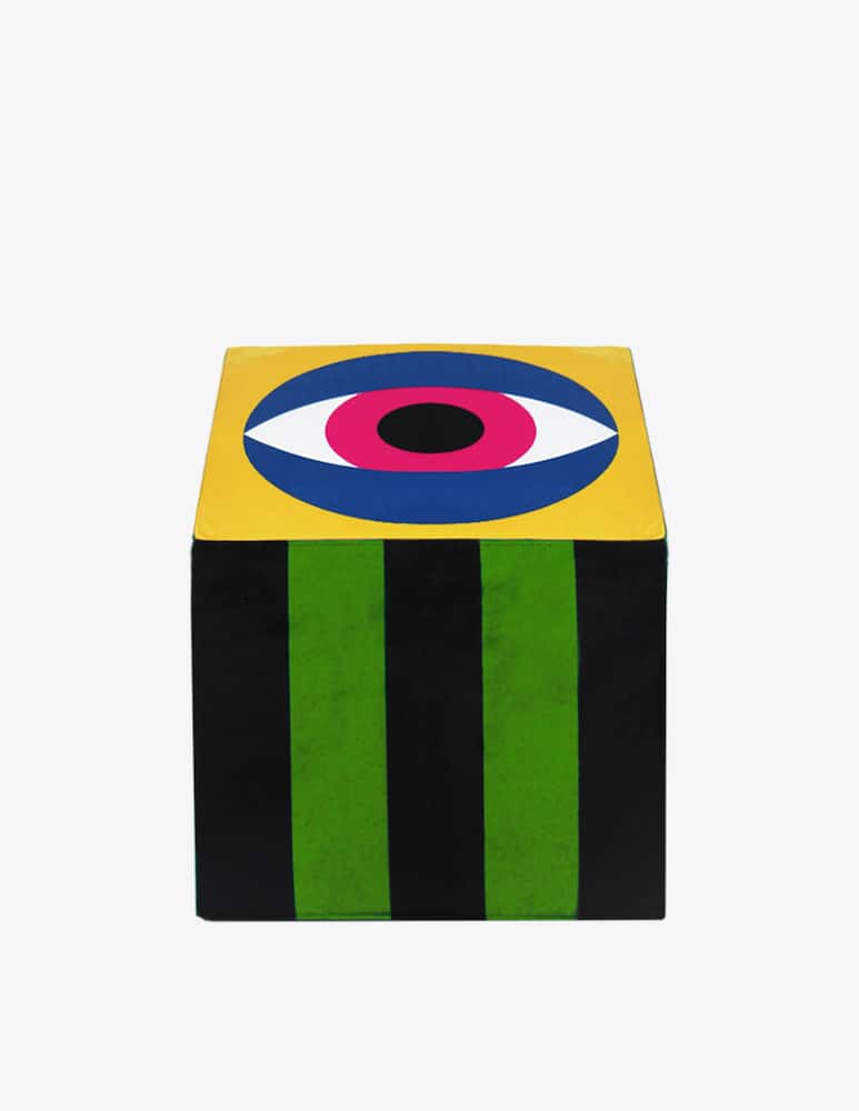 Qeeboo Eye Pouf - immagine 1 Qeeboo Eye Pouf - immagine 1