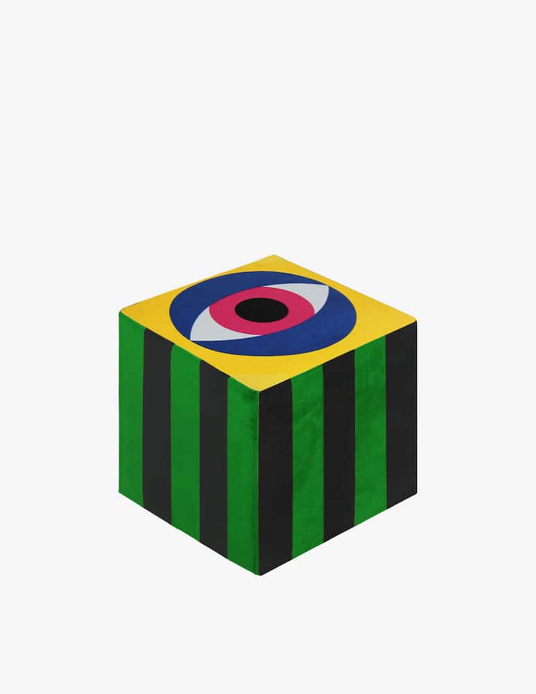 Qeeboo Eye Pouf - immagine 3 Qeeboo Eye Pouf - immagine 3