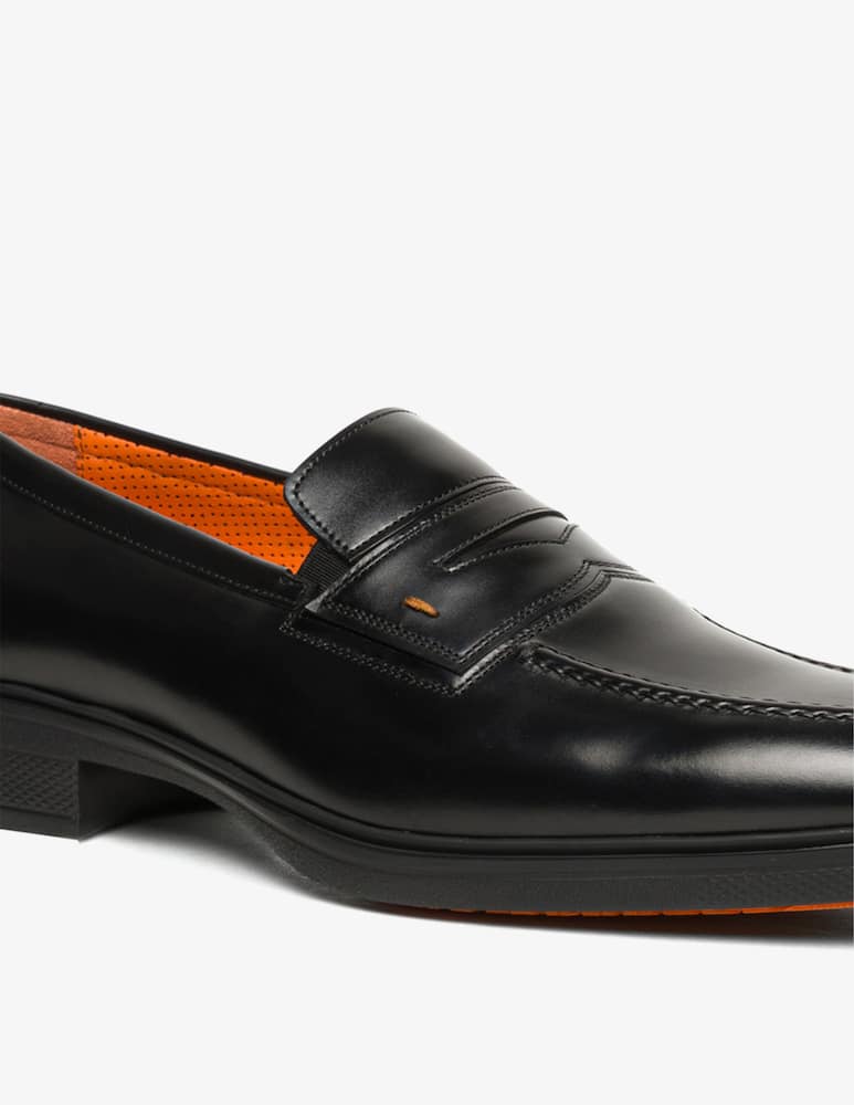 Santoni Penny leather loafers - picture 4 Santoni Penny leather loafers - picture 4