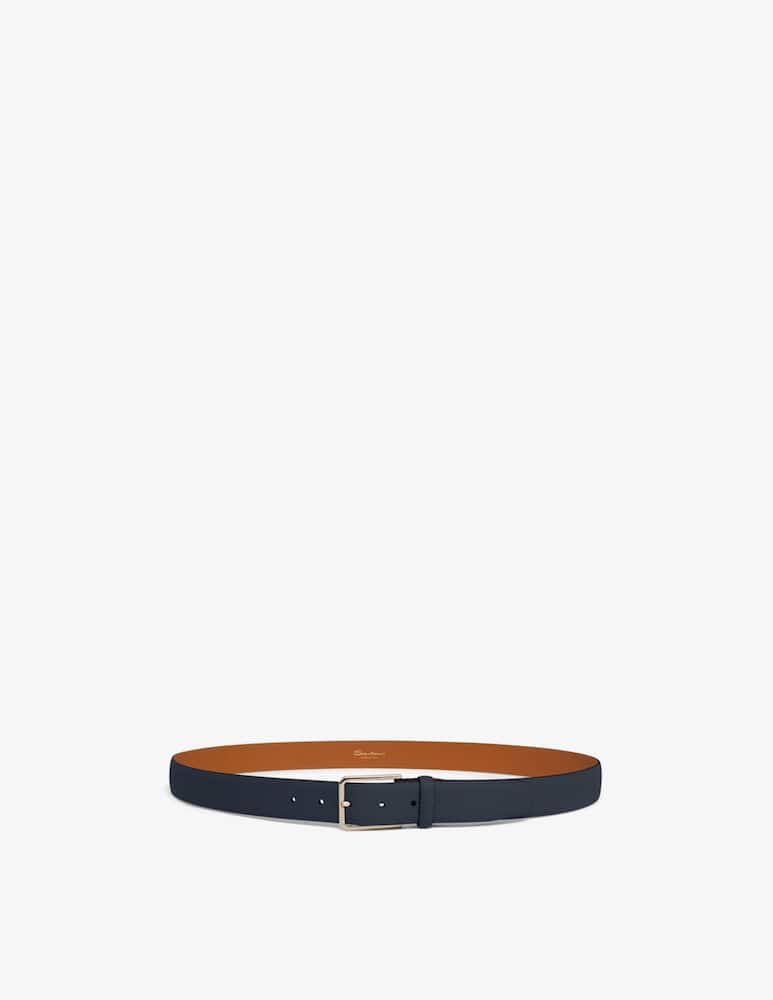 Santoni Grain leather belt - picture 3