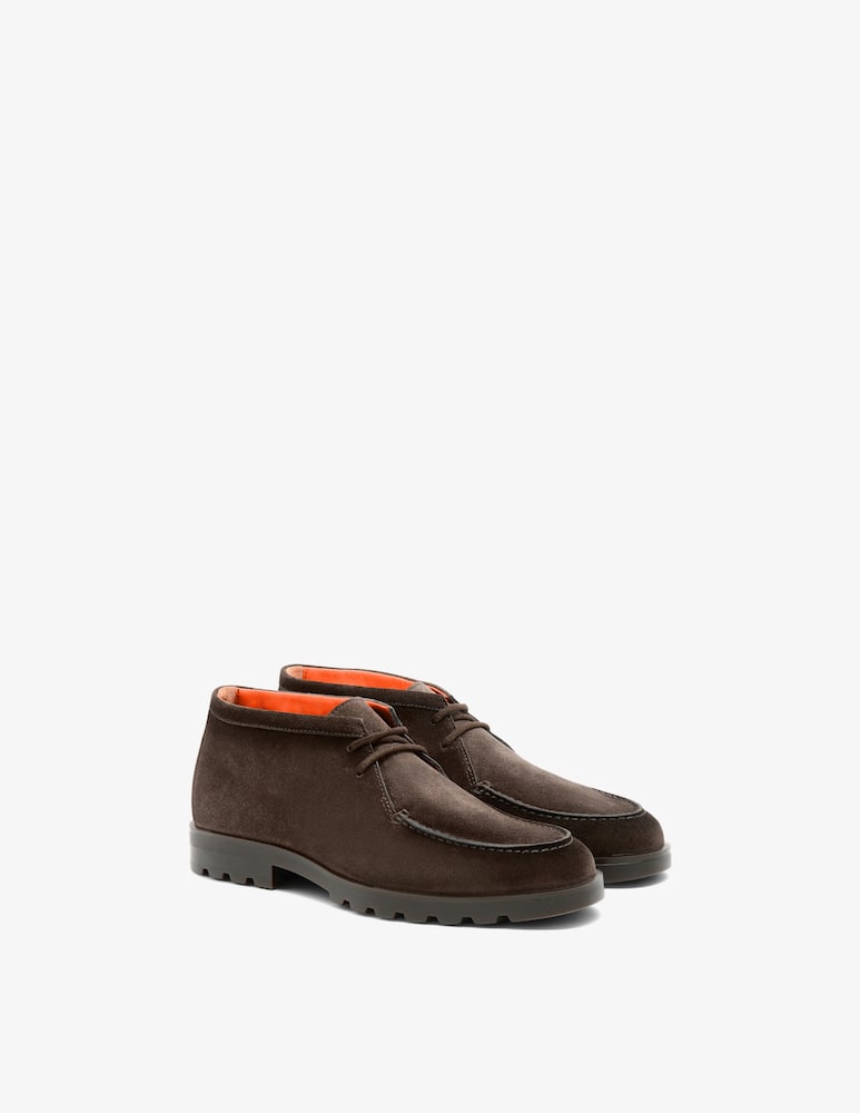 rinascente Santoni Scarpa chukka in camoscio