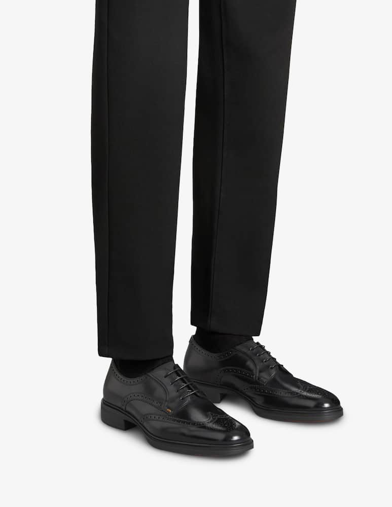 Santoni Derby brogue in pelle - immagine 2 Santoni Derby brogue in pelle - immagine 2