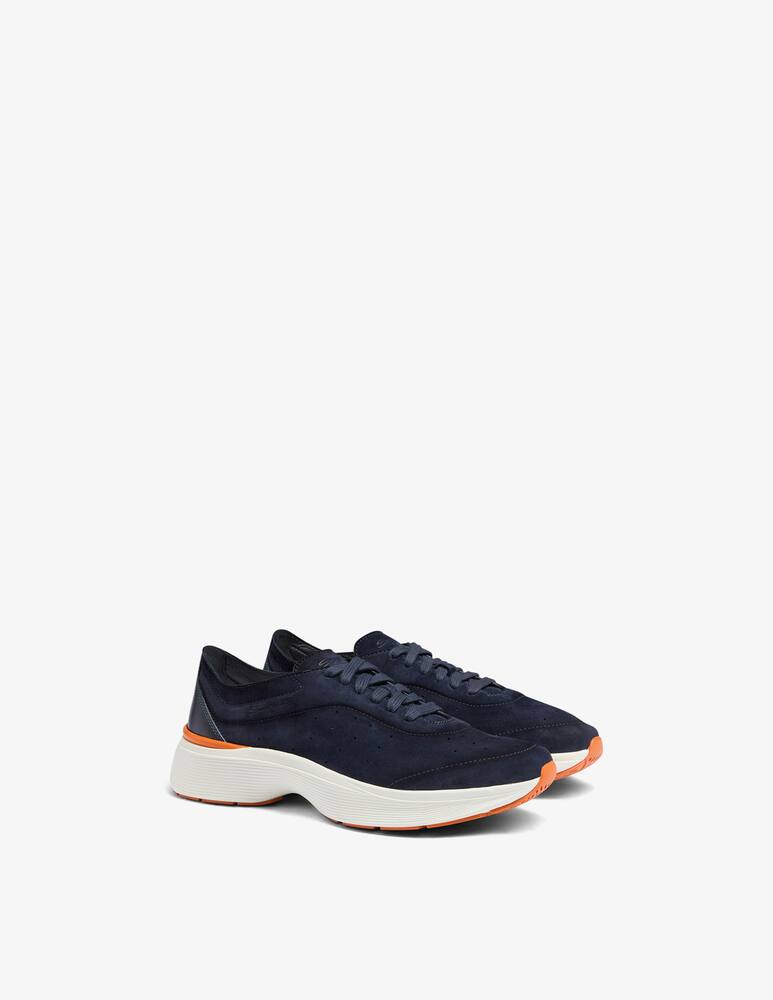 Santoni Suede lace up sneakers - picture 3 Santoni Suede lace up sneakers - picture 3