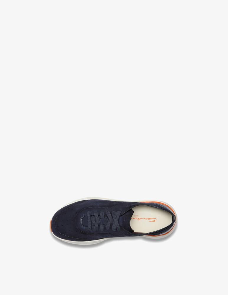 Santoni Suede lace up sneakers - picture 5 Santoni Suede lace up sneakers - picture 5