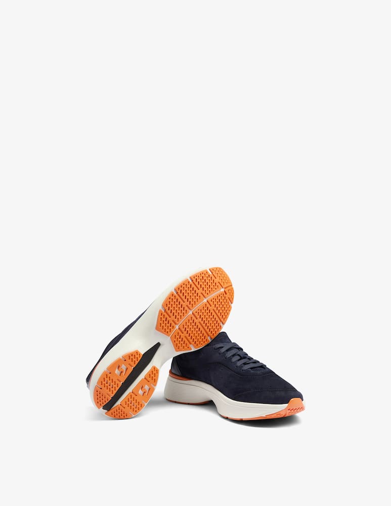 Santoni Suede lace up sneakers - picture 6 Santoni Suede lace up sneakers - picture 6