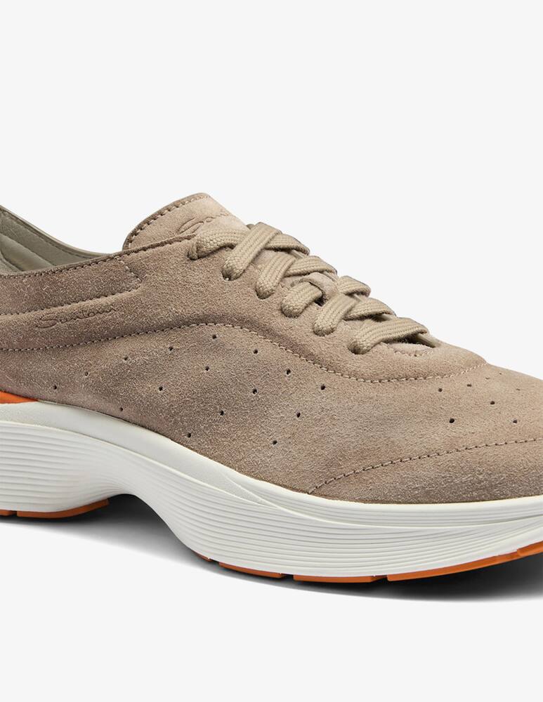 Santoni Suede low top sneakers - picture 4 Santoni Suede low top sneakers - picture 4