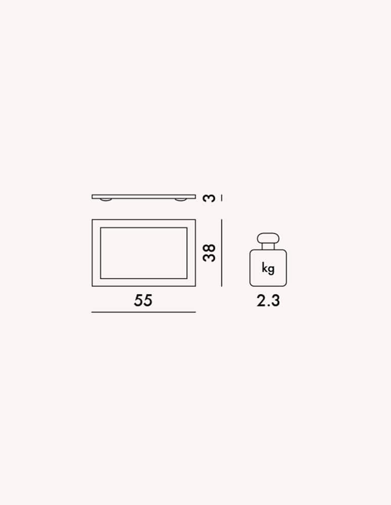 rinascente Kartell Dune Vassoio 