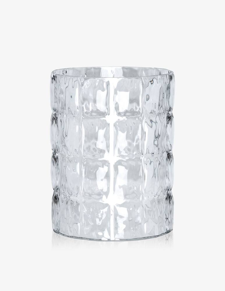 rinascente Kartell Matelasse', vaso - Trasparente