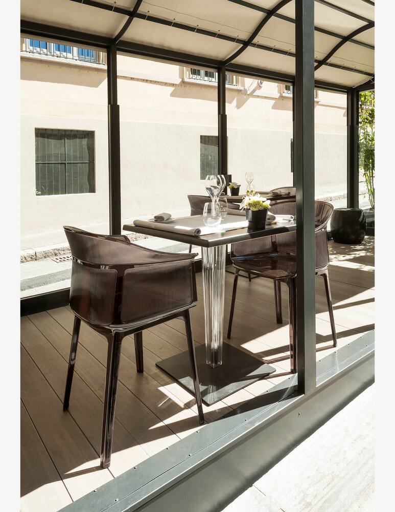 rinascente Kartell TopTop for Dr.Yes, tavolo - Nero