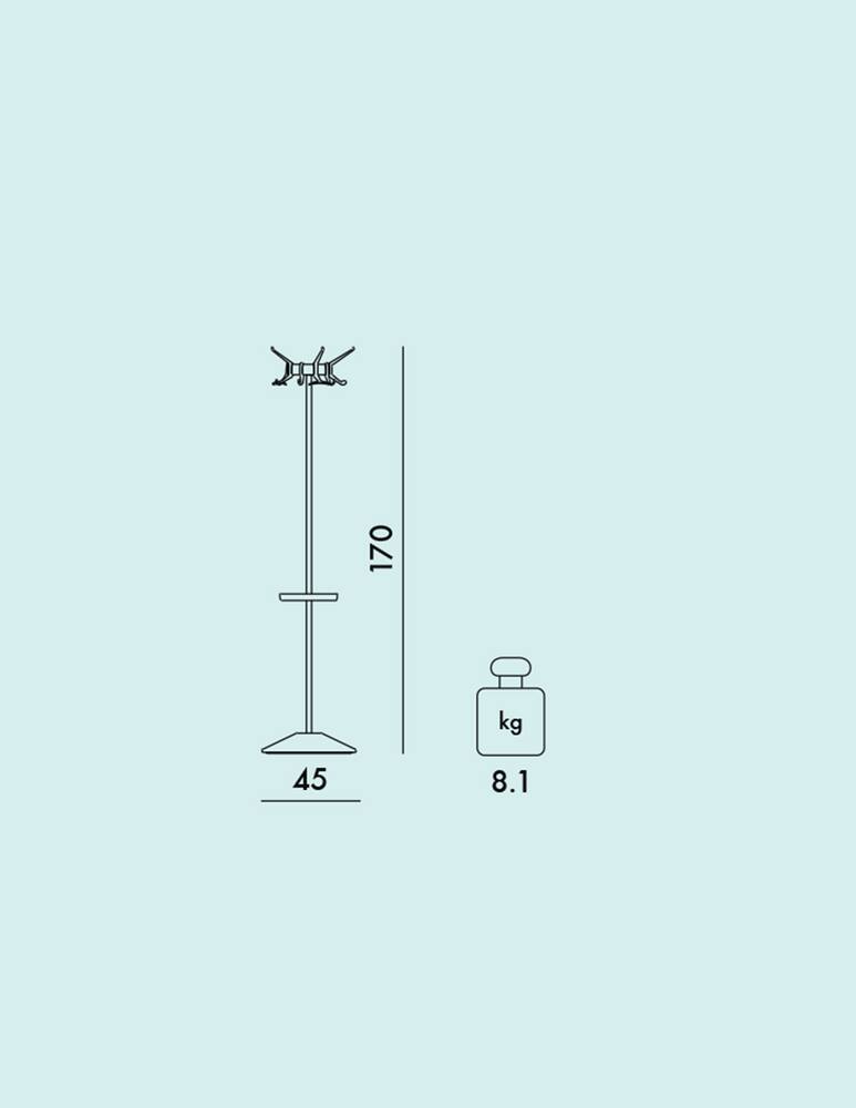 rinascente Kartell Hanger, appendiabiti