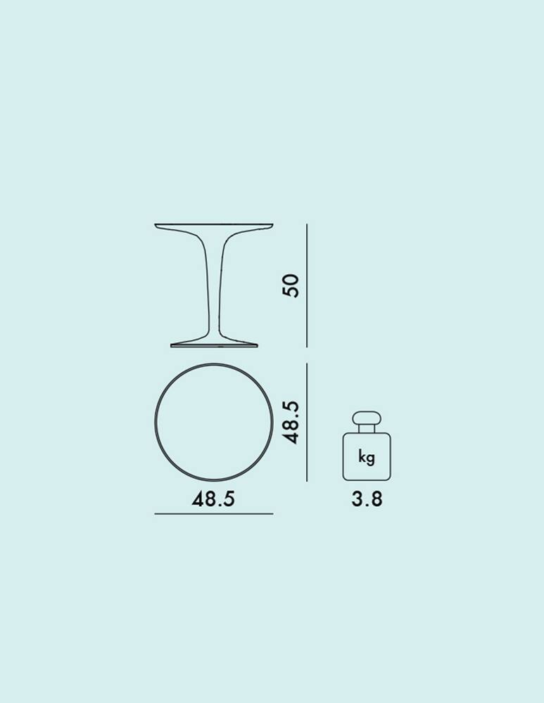 rinascente Kartell Tavolino Tip Top