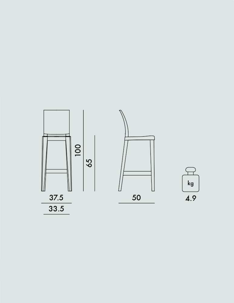 rinascente Kartell One More Please, sgabello