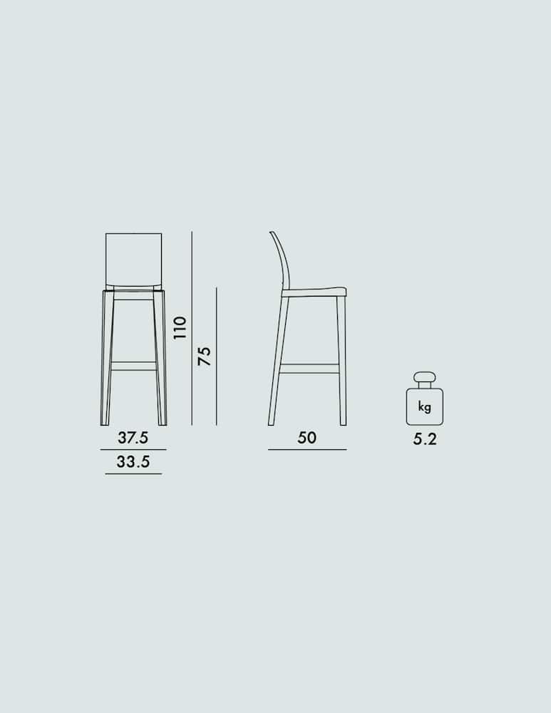 rinascente Kartell One More Please, sgabello