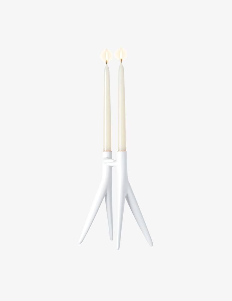 rinascente Kartell Abbracciaio, candlestick - White