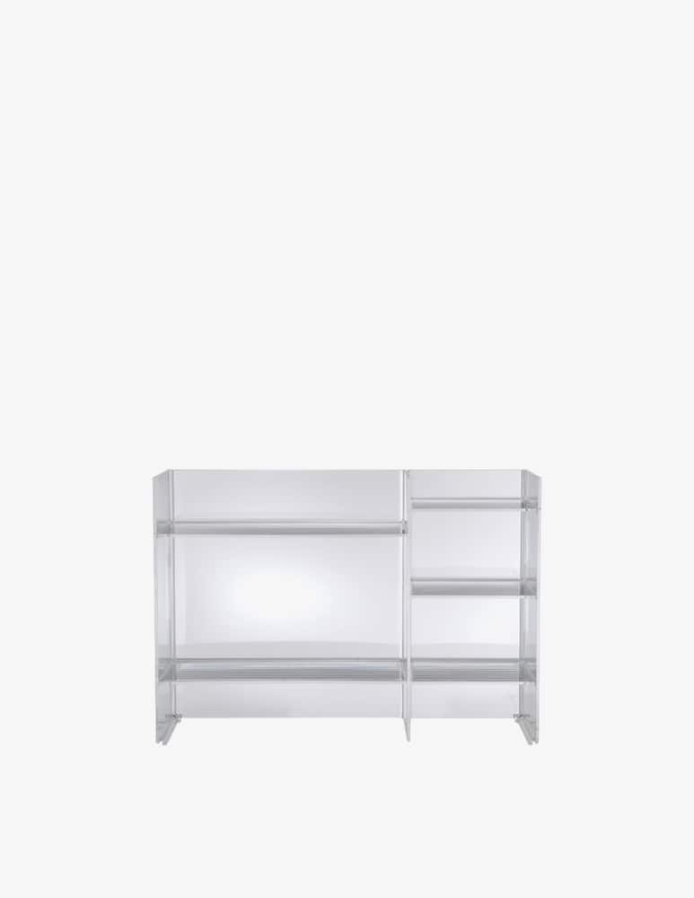 rinascente Kartell Sound-Rack Glass Cabinet