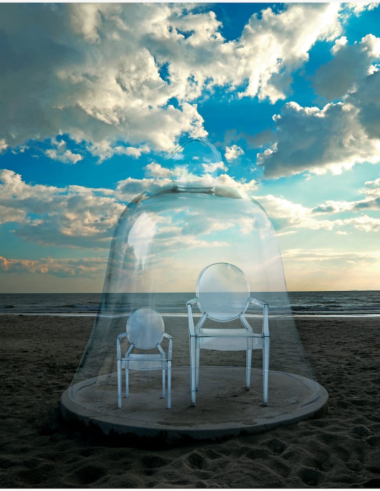 rinascente Kartell Lou Lou Ghost Chair Baby - Transparent