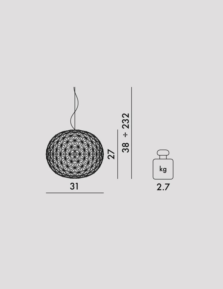 Kartell Lampada a sospensione Planet - immagine 3