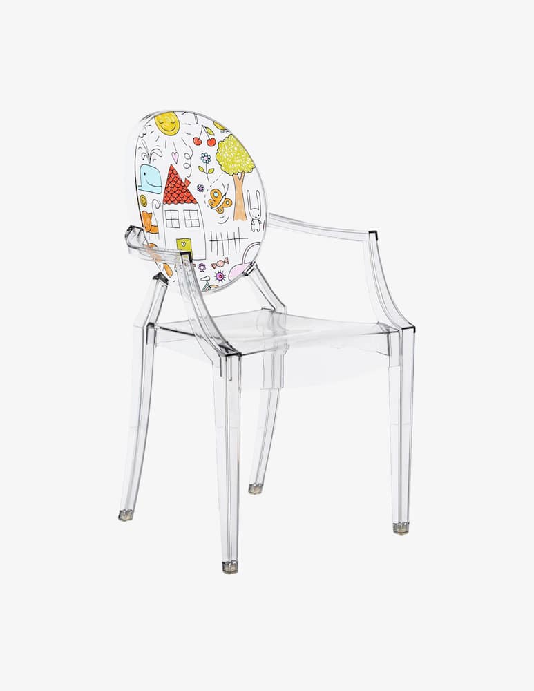 rinascente Kartell Lou Lou Ghost Chair Baby Version 