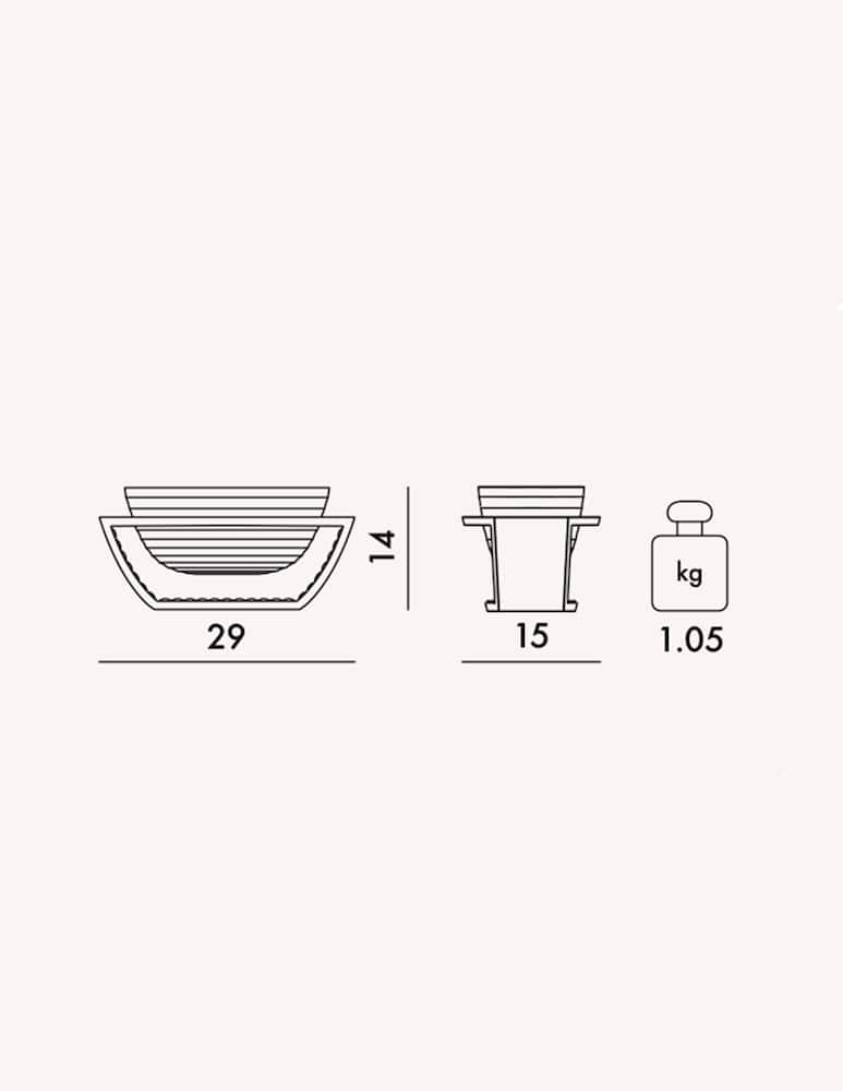 Kartell Vaso U Shine - immagine 4 Kartell Vaso U Shine - immagine 4