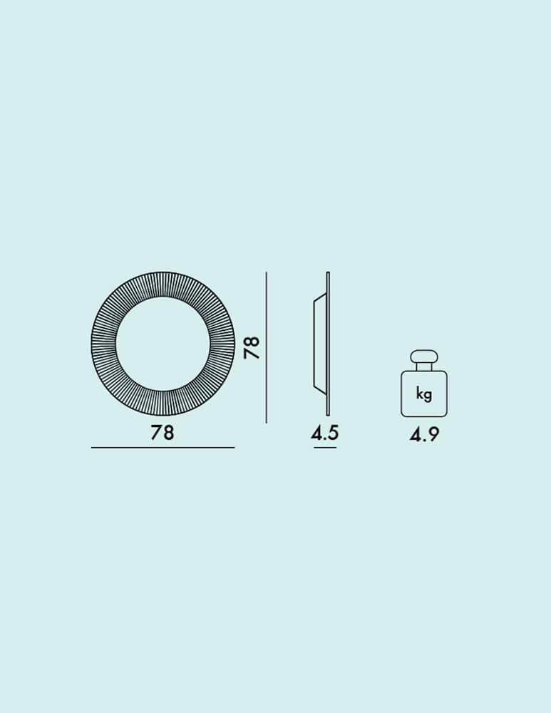 rinascente Kartell All Saints, specchio