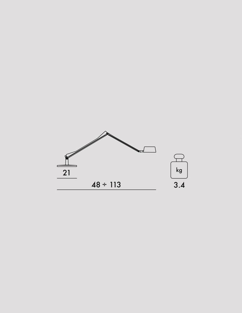 rinascente Kartell Aledin Dec lampada da tavolo 