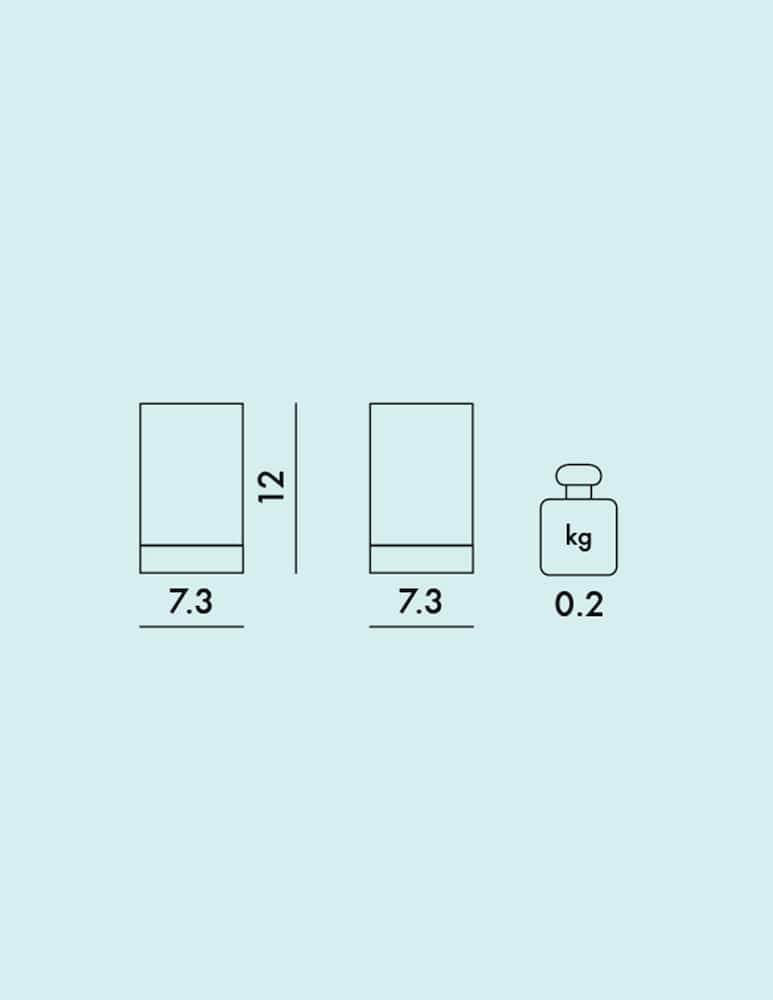 rinascente Kartell Boxy Porta Spazzolini 