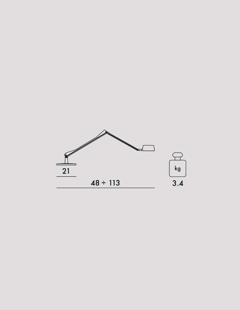 rinascente Kartell Aledin Dec lampada da tavolo 