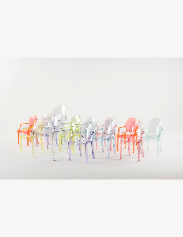 rinascente Kartell Sedia Lou Lou Ghost Baby  - Rosa