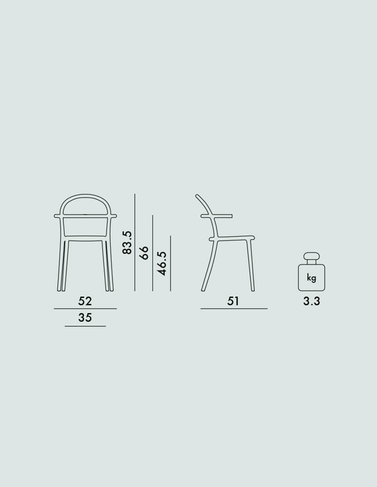 rinascente Kartell Generic C Set 2 Pcs