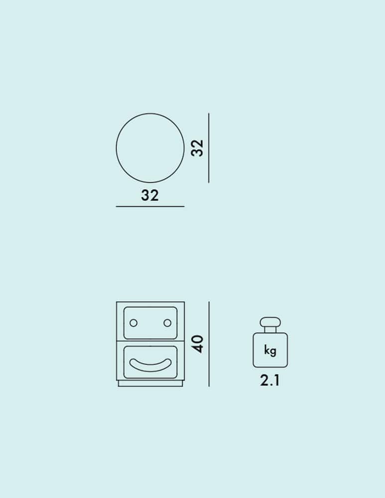 rinascente Kartell Componibile Smile 