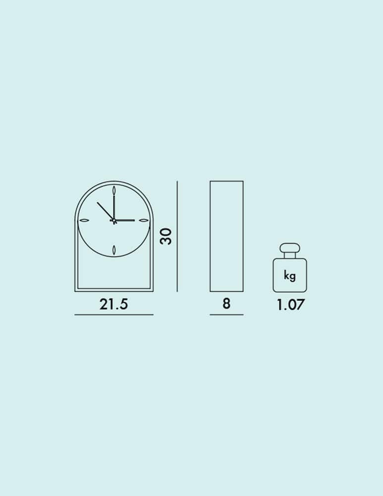rinascente Kartell Air Du Temps Clock 