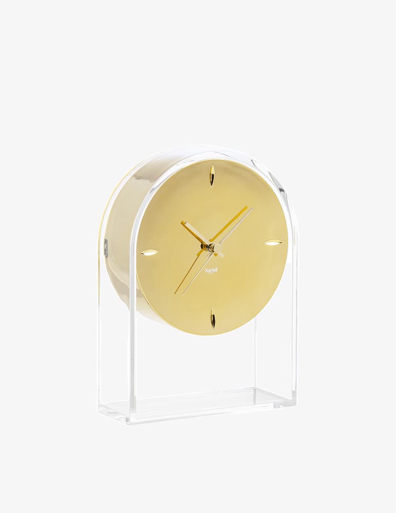 rinascente Kartell Air Du Temps Clock - Gold