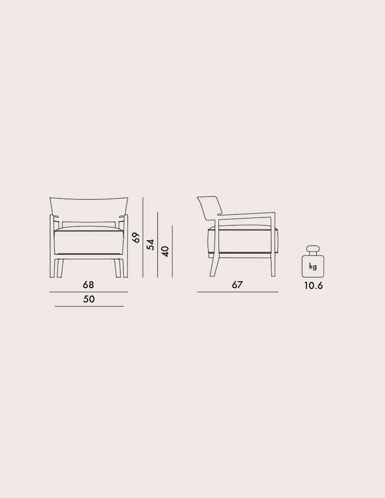 Kartell Cara Armchair - picture 4 Kartell Cara Armchair - picture 4