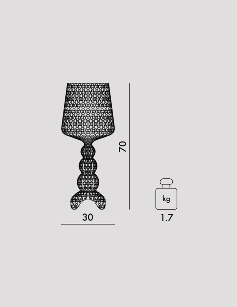 rinascente Kartell Mini Kabuki lampada da tavolo