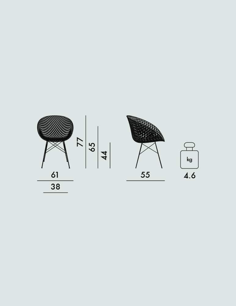 Kartell Smatrik Sedia - immagine 3 Kartell Smatrik Sedia - immagine 3
