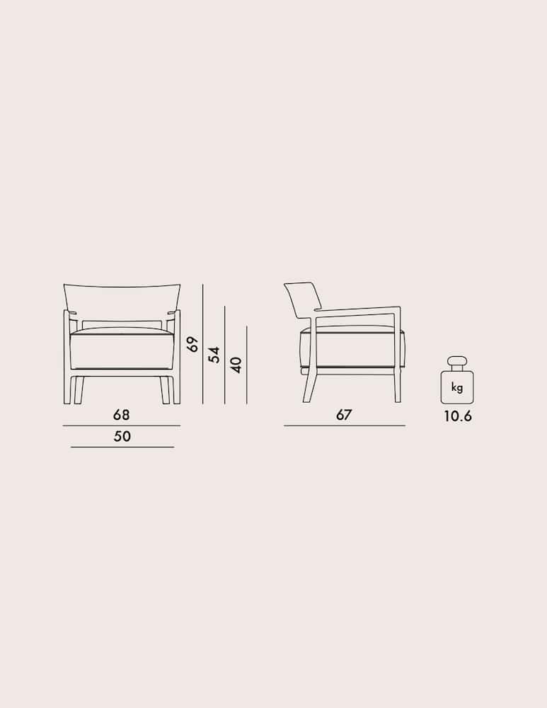 rinascente Kartell Cara Poltrona 