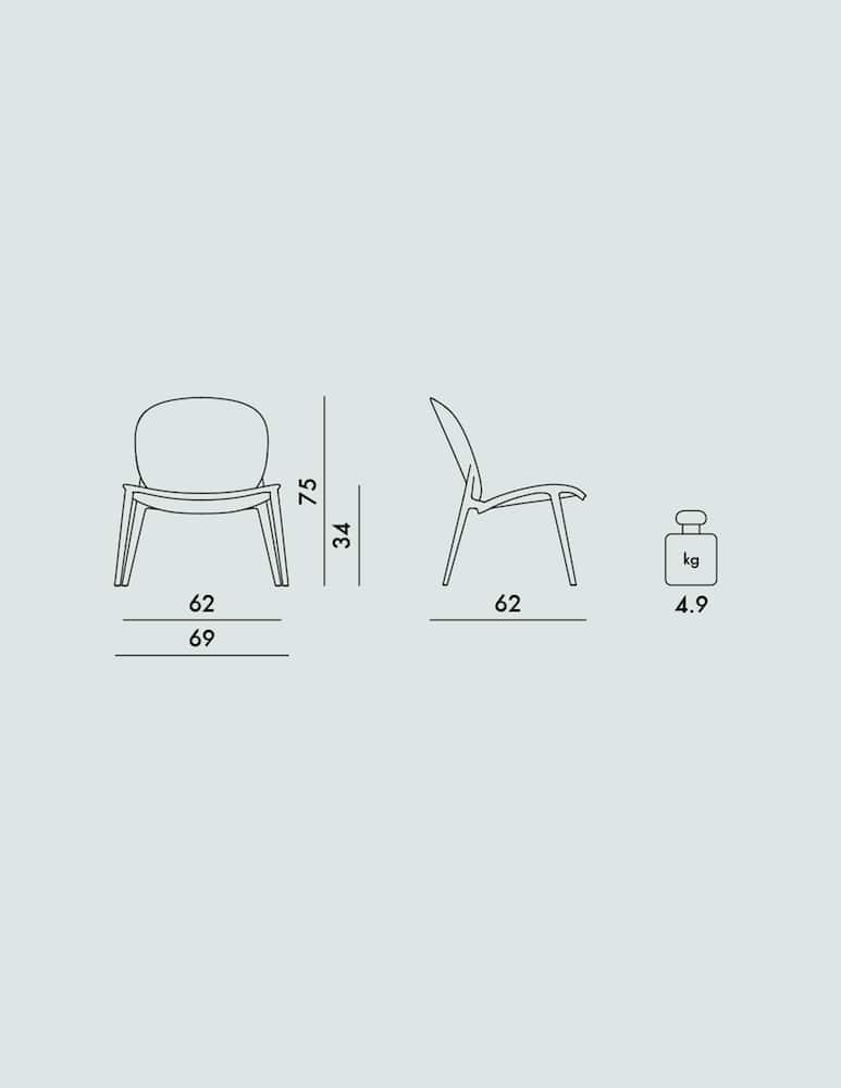 Kartell Be Bop Sedia - immagine 5 Kartell Be Bop Sedia - immagine 5