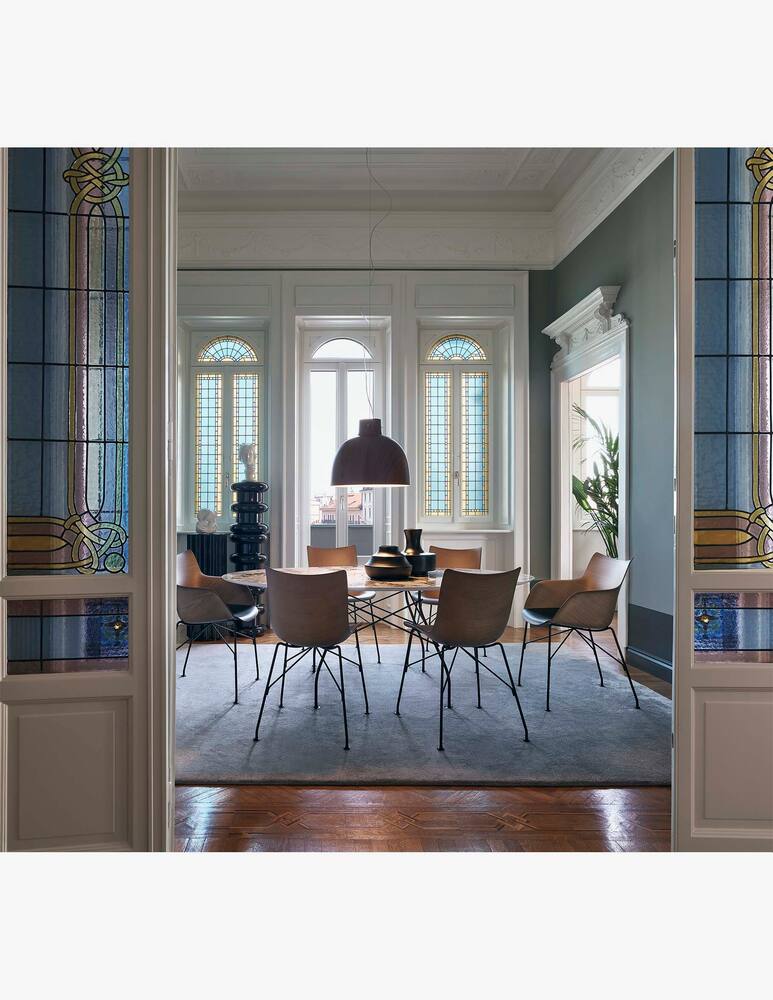 rinascente Kartell P/Wood Chair - Brown