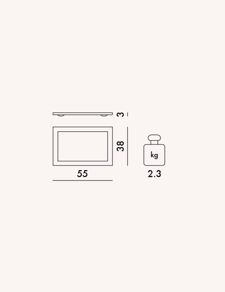 rinascente Kartell Dune Vassoio 