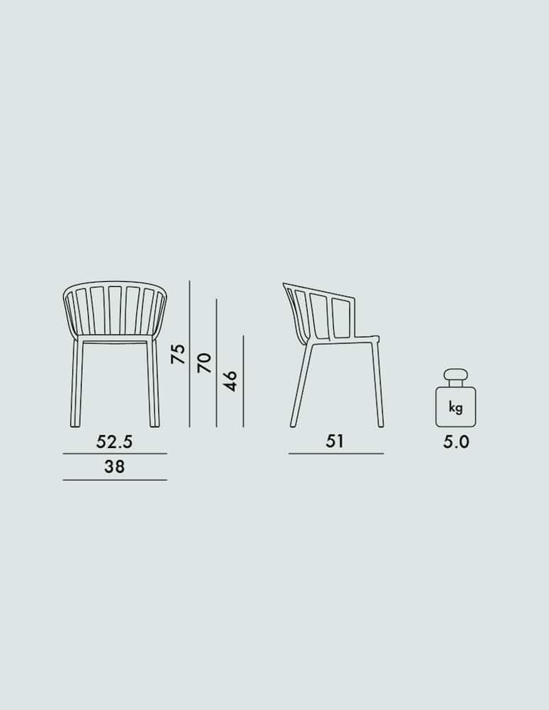 Kartell Venice Sedia - immagine 5 Kartell Venice Sedia - immagine 5